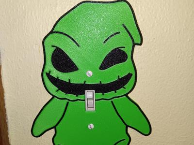 Oogie Boogie Light Switch Cover Plate