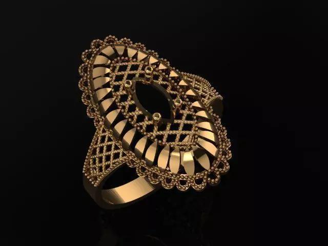women fusion ring 3d print ultra light