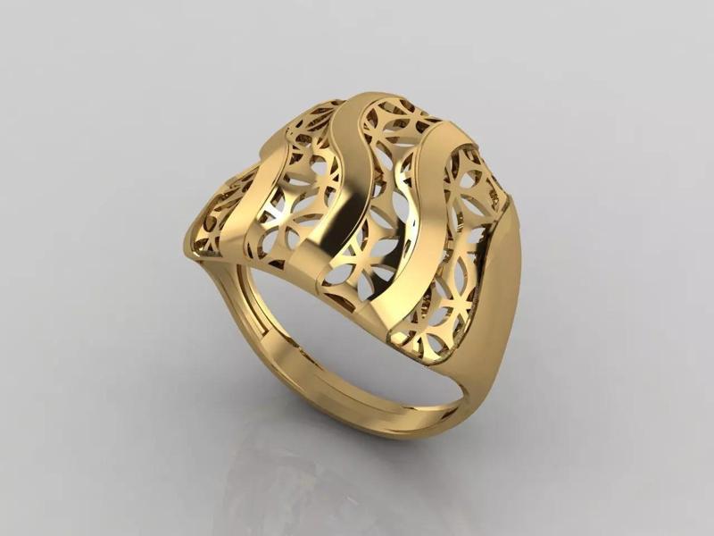 Women Plain Ring Ready STL 3DM Models Womens Rings 3D models