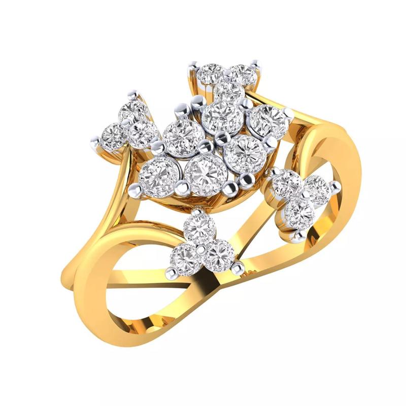 Women Ring Render 3dm STL MTL SLC JCD OBJ FBX Details