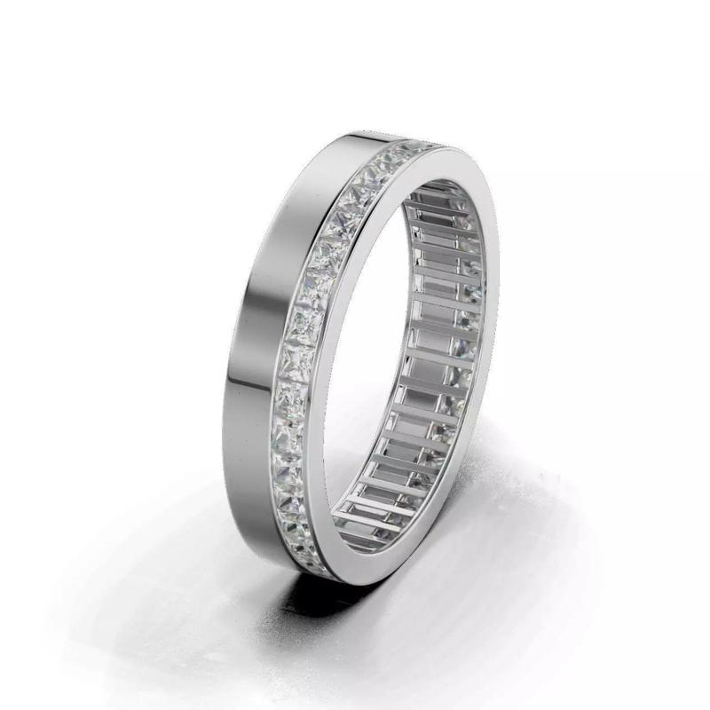 Women ring with princesses stones 10