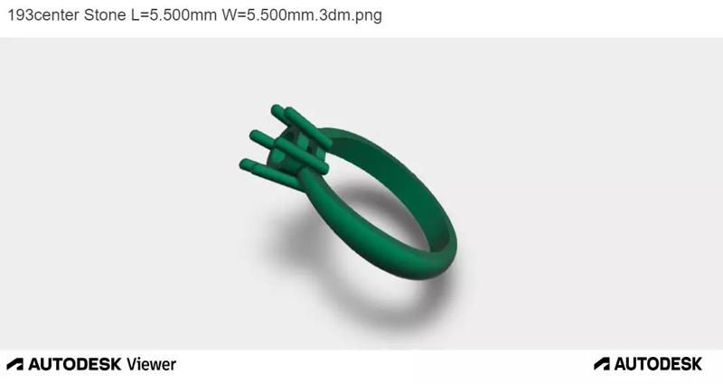 Woman Ring with Round Centre Stone