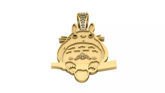 CUTE OWL PENDANT 3D PRINTABLE MODEL