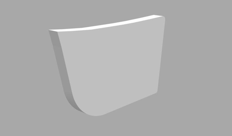 SEAT IBIZA Rear Diffuser Fin