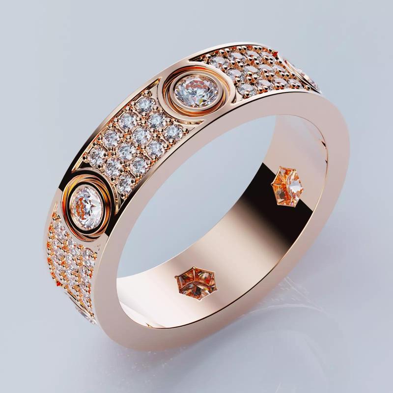 Wedding rings Love Collection All Sizes version 9