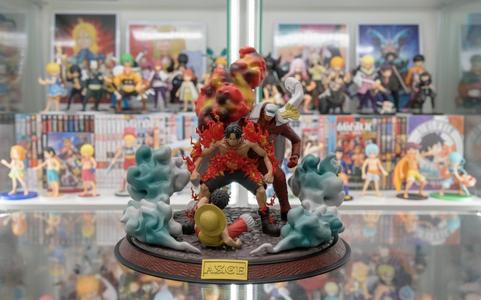 THE DEATH OF ACE DIORAMA - ONE PIECE - split part