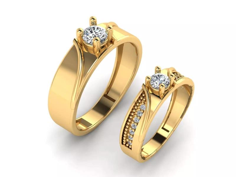 Wedding Ring Set