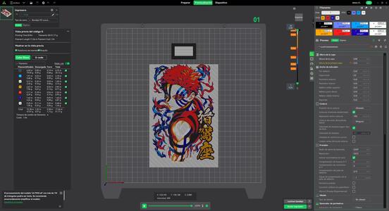 🌪️👹 Premium 3D painting "Akaza: Art of Tearing" 👹🌪️