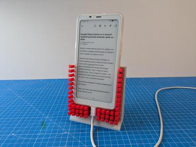 Universal Adjustable Tabletop Pin Stand – Phone, Tablet, Tool & Gadget Holder | Modular & Customisable