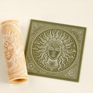 Celestial Sun Goddess Texture Roller