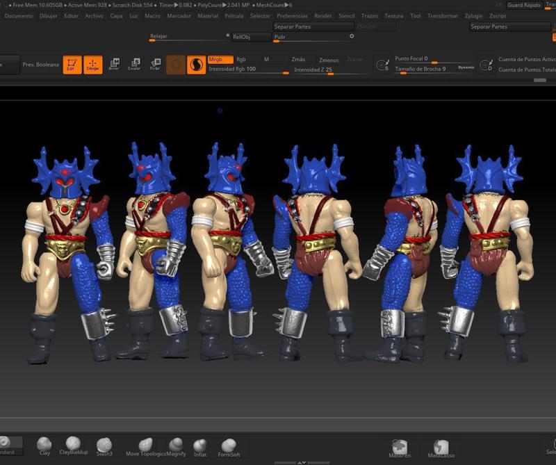 Dungeons & Dragons Warduke Action figure for 3D printing