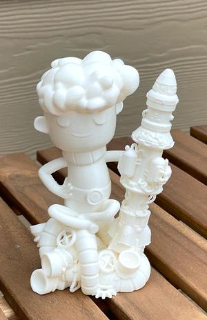 Oxygen Not Included statue