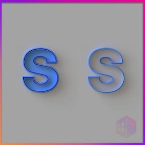 COOKIE CUTTER LETTER S