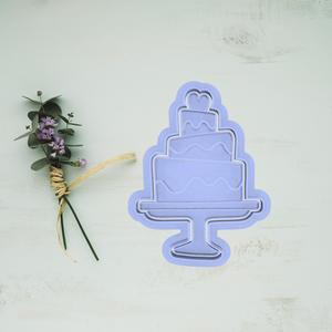 Wedding Cake Cookie Cutter