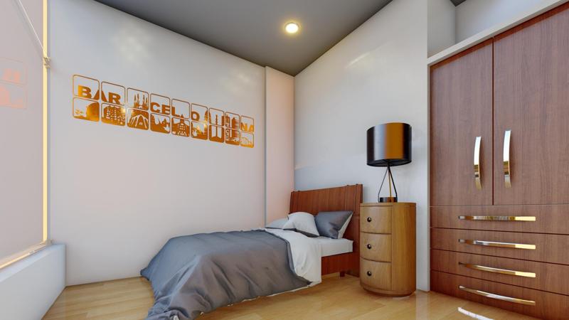 BARCELONA SKYLINE (WALL DECO)