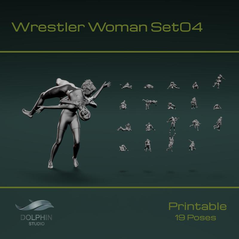 Wrestler Woman Set04