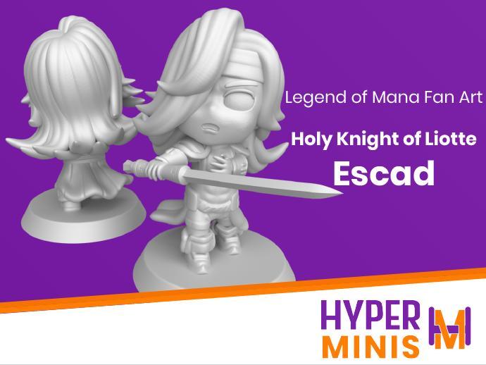 Chibi Escad | Legend of Mana (Seiken Densetsu)