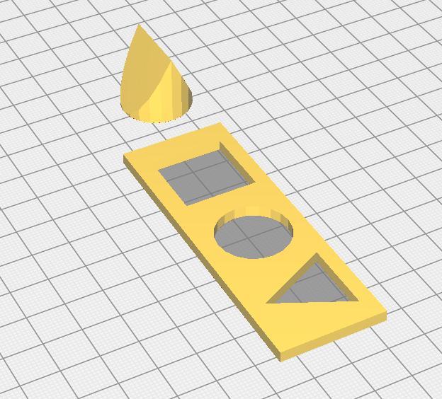 Circle Triangle Square Puzzle