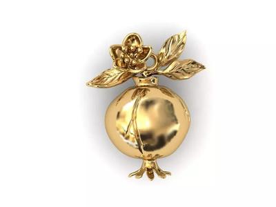 Pomegranate Pendant