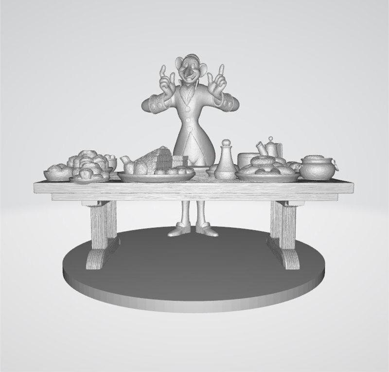 Ichabod Crane (Hungry) - Legend of Sleepy Hollow Model