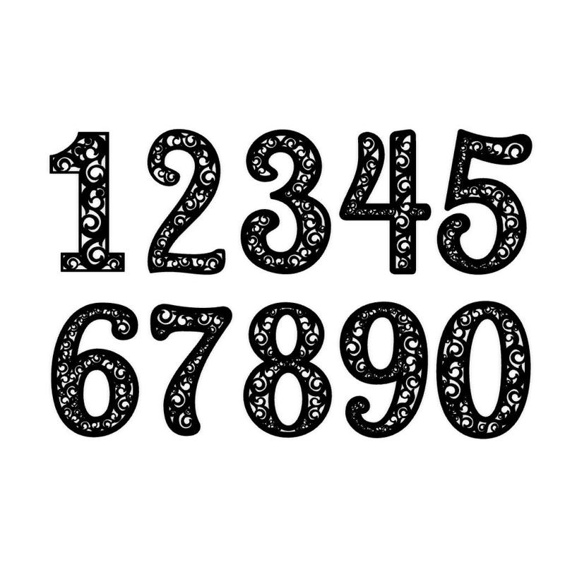 Numeric Art 2D Number