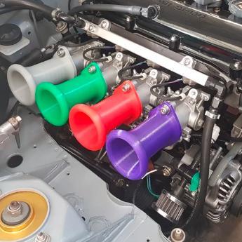 105mm trumpets for 4age independent throttle bodies