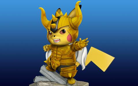Pikachu Knight of the Zodiac Aldebaran Cosplay