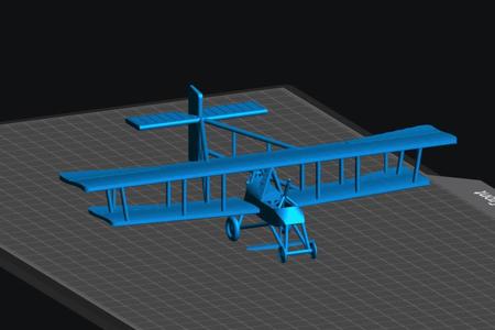 Voisin LA (1:144) – WWI Aviation Bomber | Highly Detailed 3D Printable Model (SLA/DLP/LCD)