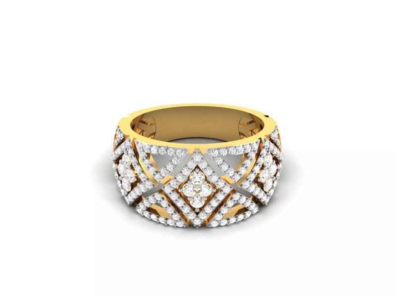 Solitaire Wedding Engagement Ring