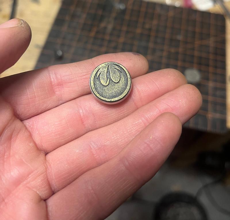 Starbird Emblem, for 18mm Blank Lapel Pin