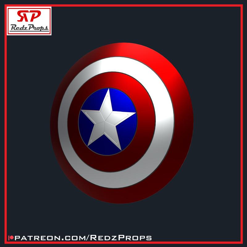 Captain America Shield Cosplay Prop