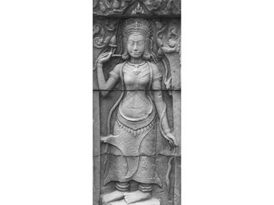 Apsara as Lithophane (rot)