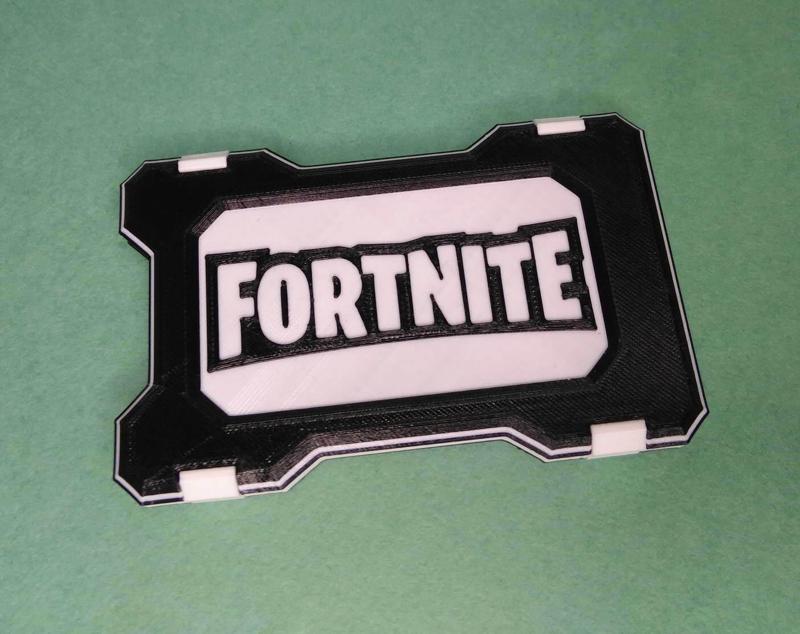 CARDHOLDER-WALLET (only back plate with logo FORTNITE)