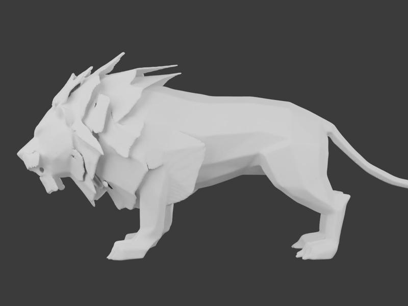 A low model lion(Sell it)