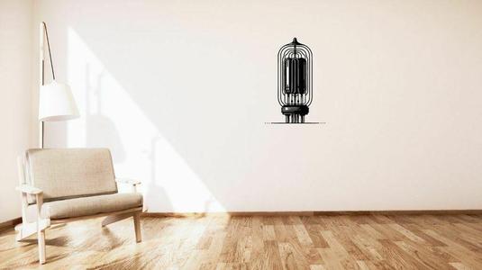 Vacuum tube / elektronka wall decoration