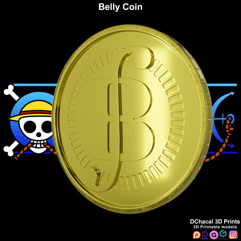 Belly Coin - One Piece