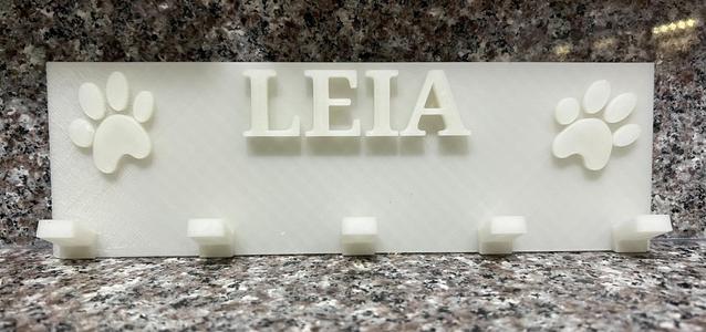 Dog Collar and Leash Holder!