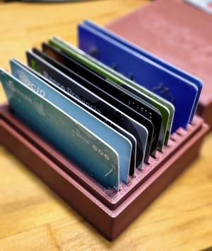 credit card container / credit card container