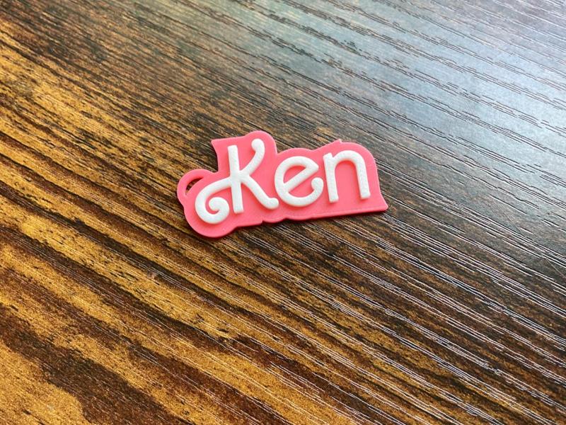 Barbie Customizable Keychain