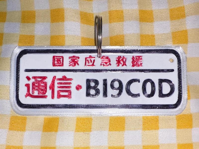 Radio Call Sign Tags