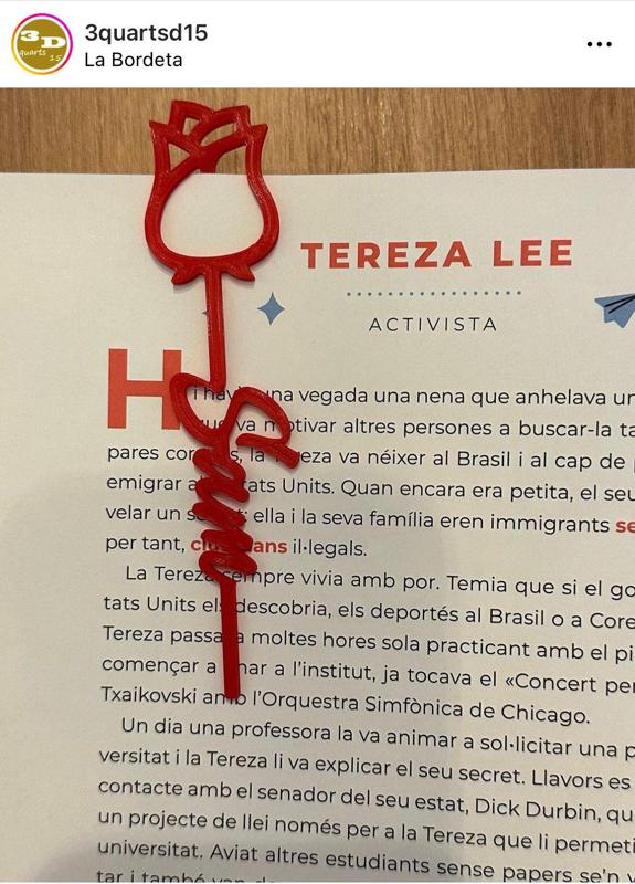 Bookmark Sant Jordi (Sam)