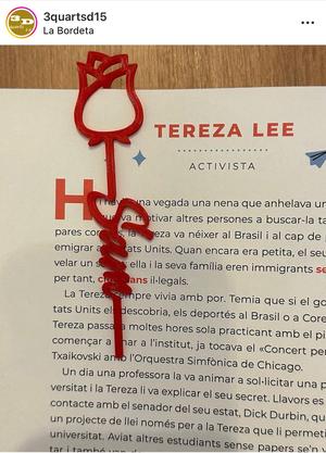 Bookmark Sant Jordi (Sam)