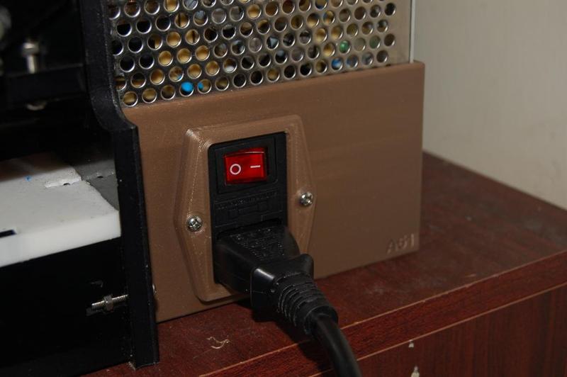 IEC320 C14 Inlet Module Mounting Plate