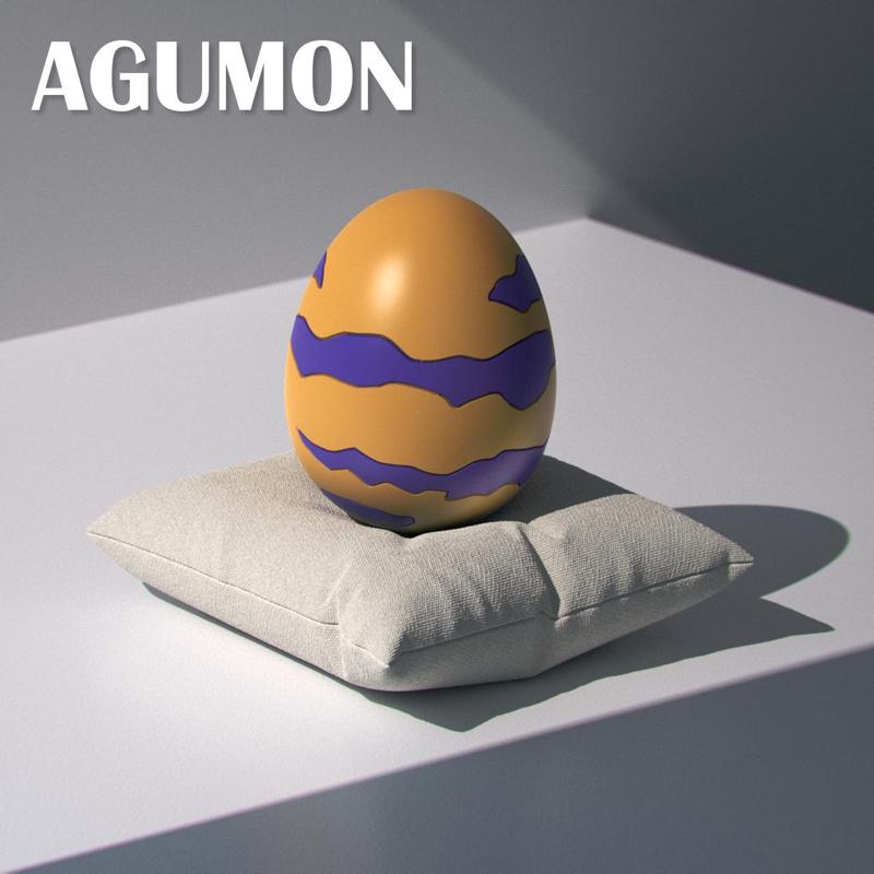 Digimon Digi-Egg AGUMON