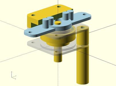 Rotational-Translational Motion Device using Stepper Motor