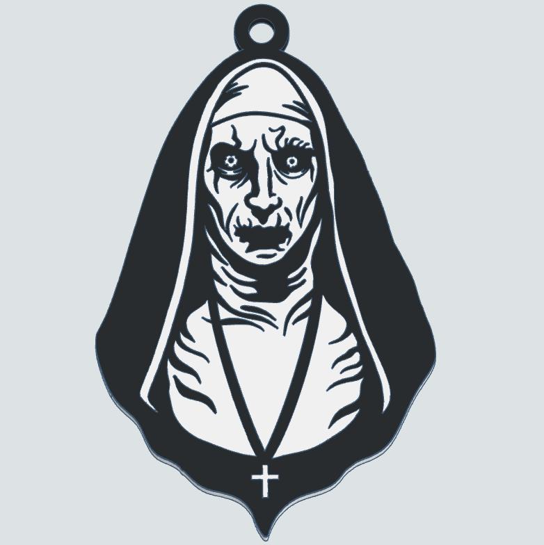 The Nun 2 keychain