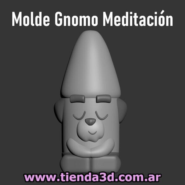 Gnome Meditation Mold