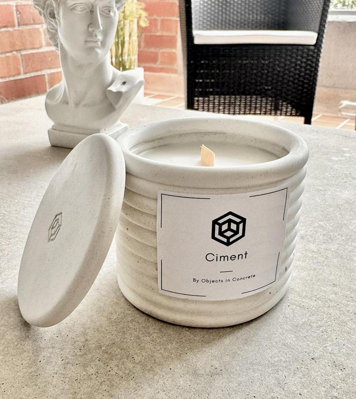 CIRCLES CANDLE MOLD (FOR SILICONE - CONCRETE CASTING)