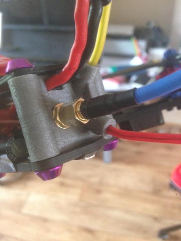 MartianII Rx Vtx mount for 28mm standoffs