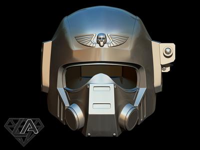 Cadian custom guard helmet